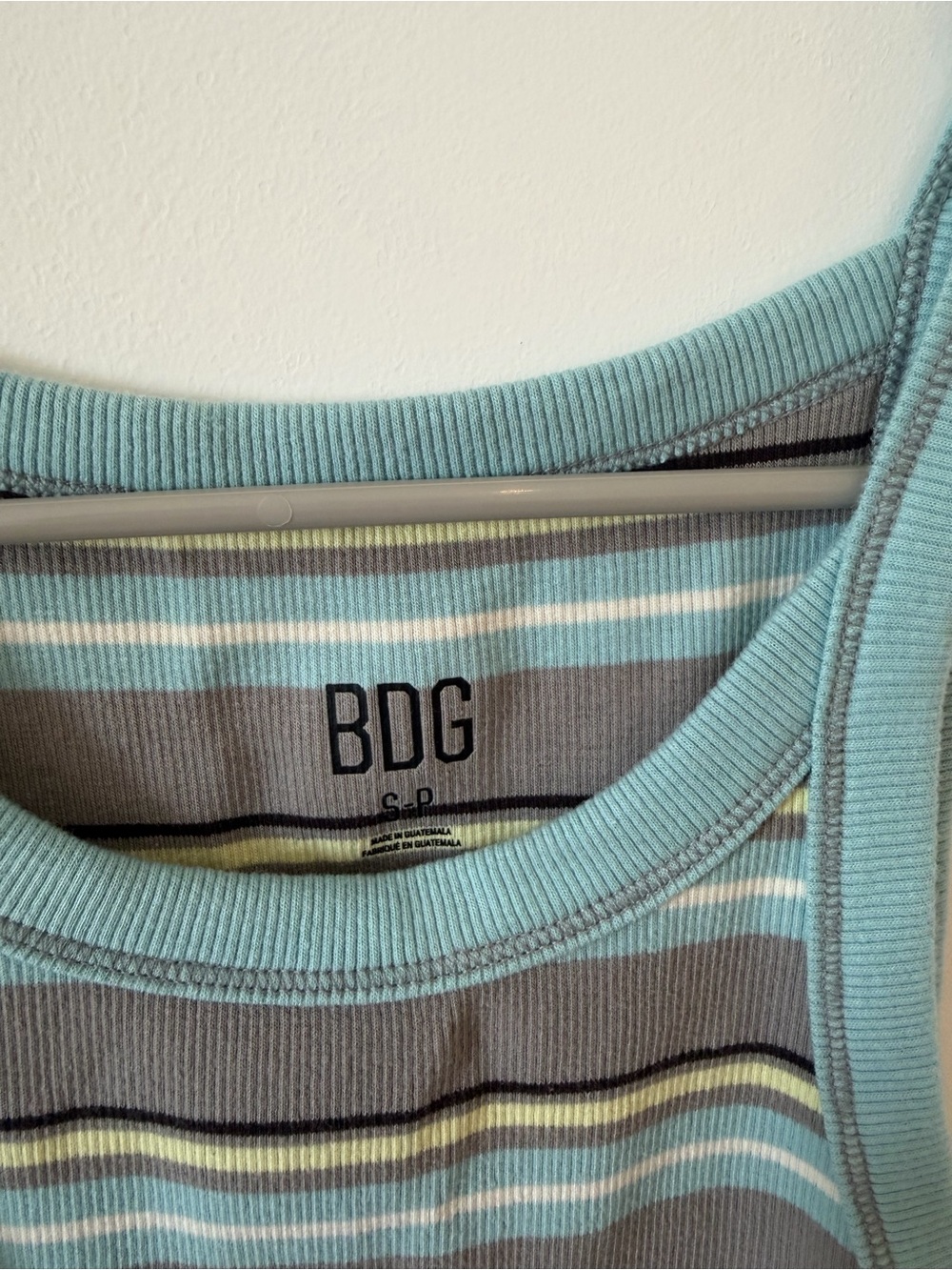 BDG Striped Ribbed Tank Top - Picture 6 of 6
